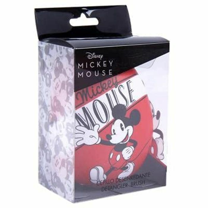 Brosse Démêlante Disney Rouge Mickey Mouse 7 x 9 x 4 cm 3 Brosse Démêlante Disney Rouge Mickey Mouse 7 x 9 x 4 cm 3
