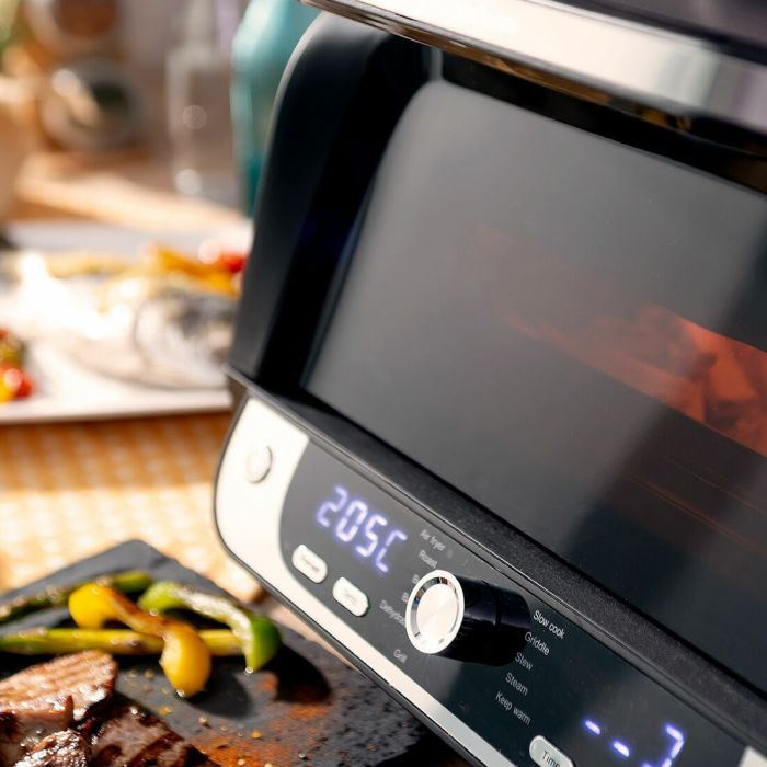 Friteuse à Air avec Gril, Accessoires et Livre de Recettes InnovaGoods Fryinn 12-in-1 6000 Noir Acier 3400 W 6 L 8 Friteuse à Air avec Gril, Accessoires et Livre de Recettes InnovaGoods Fryinn 12-in-1 6000 Noir Acier 3400 W 6 L 8