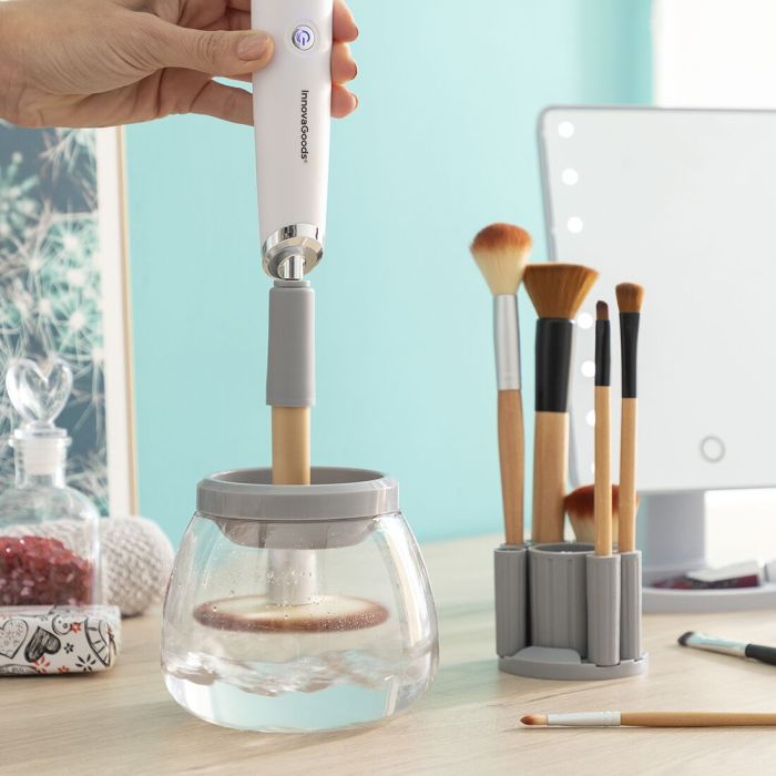 Nettoyeur et Séchoir Automatique pour Pinceaux de Maquillage Maklin InnovaGoods
