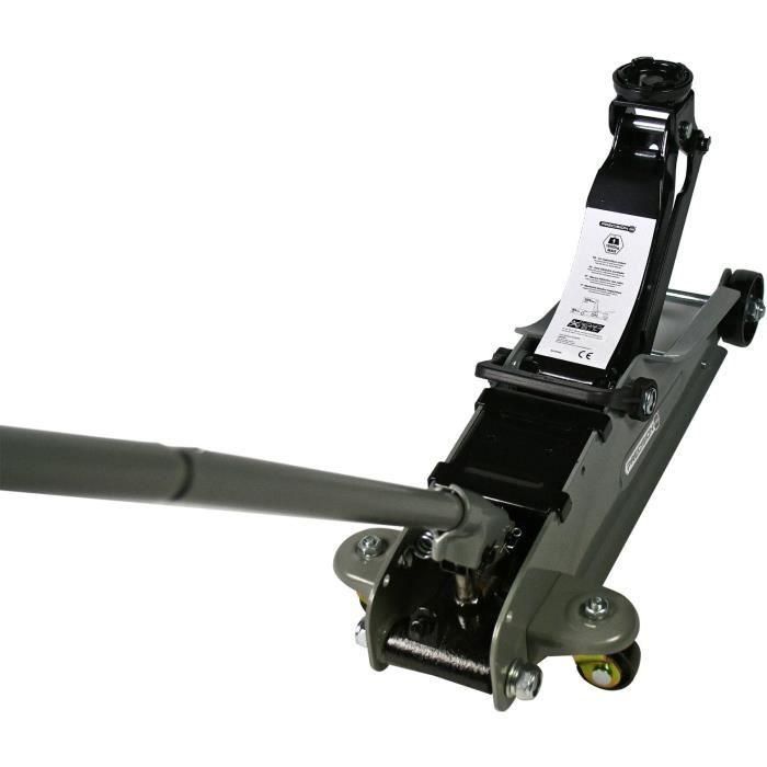 Cric hydraulique - PRECISION STEEL - Rouleur plat 1,8T 2 Cric hydraulique - PRECISION STEEL - Rouleur plat 1,8T 2