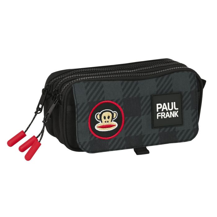 Trousse Fourre-Tout Triple Paul Frank Campers Noir (21,5 x 10 x 8 cm) 0 Trousse Fourre-Tout Triple Paul Frank Campers Noir (21,5 x 10 x 8 cm) 0