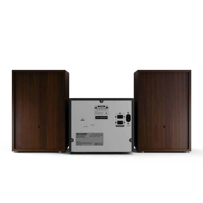 Mini Hifi Sharp XL-B512(BR) Blanc Marron 45 W 1