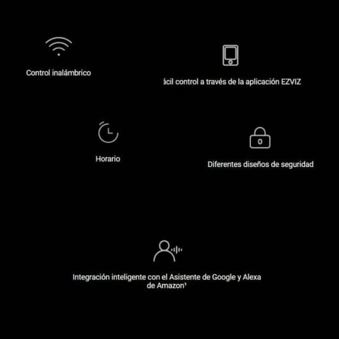 Interrupteur Ezviz CS-T35-R100-W 100 W 14 Interrupteur Ezviz CS-T35-R100-W 100 W 14