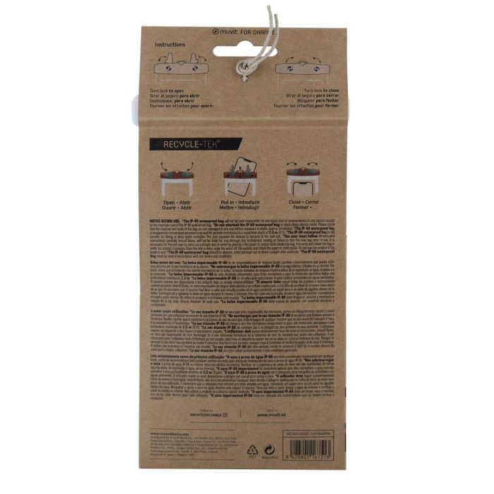 Étui étanche Muvit for Change Blanc Universel 6,5" (6,5") 1