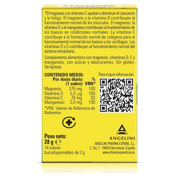 Collagène Leotron LEOTRON VITAMINAS 30 Unités 1 Collagène Leotron LEOTRON VITAMINAS 30 Unités 1