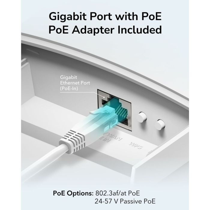 Point d'Accès Cudy AP1300 Outdoor Blanc 2 Point d'Accès Cudy AP1300 Outdoor Blanc 2