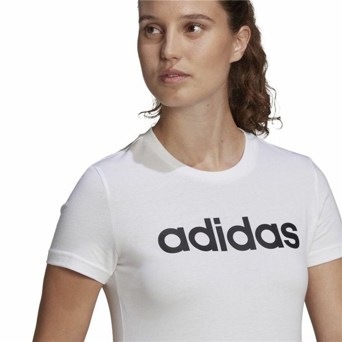 T-shirt à manches courtes femme Adidas Blanc 2 T-shirt à manches courtes femme Adidas Blanc 2