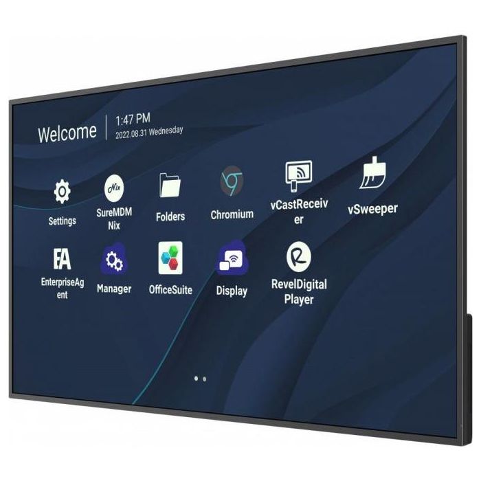 Viewsonic 109.2cm CDE4330 16:9 HDMI/LAN/USB-C 500nits 2