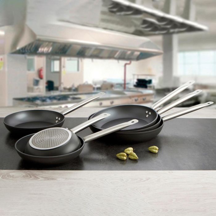 Sartén Aluminio Inducción Gastrum Quid Professional 24 cm (6 Unidades) 1 Sartén Aluminio Inducción Gastrum Quid Professional 24 cm (6 Unidades) 1