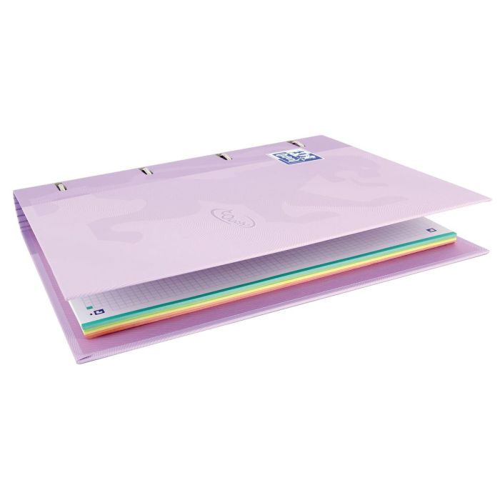 Reliure à anneaux Oxford Touch Europeanbinder Mauve A4 A4+ 1 Reliure à anneaux Oxford Touch Europeanbinder Mauve A4 A4+ 1