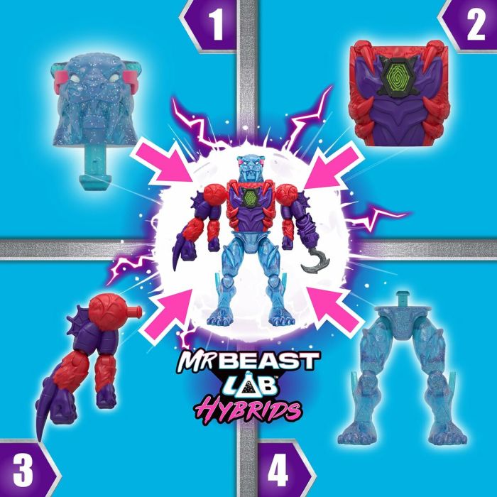 Figurine d’action MrBeast Lab 12 Figurine d’action MrBeast Lab 12