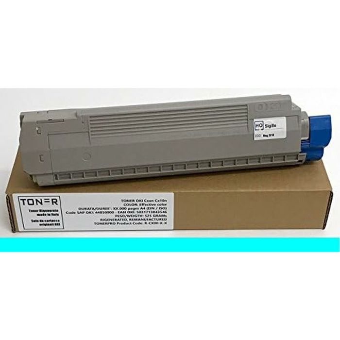 Toner original OKI ES8460MFP Cyan (1 Unité) 1
