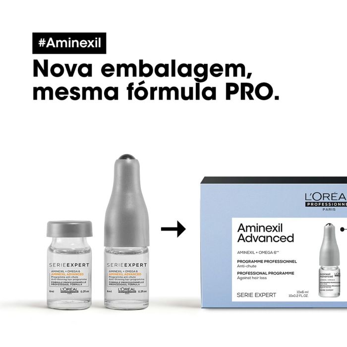Ampoules antichute de cheveux L'Oreal Professionnel Paris AMINEXIL ADVANCED 10 Ampoules antichute de cheveux L'Oreal Professionnel Paris AMINEXIL ADVANCED 10