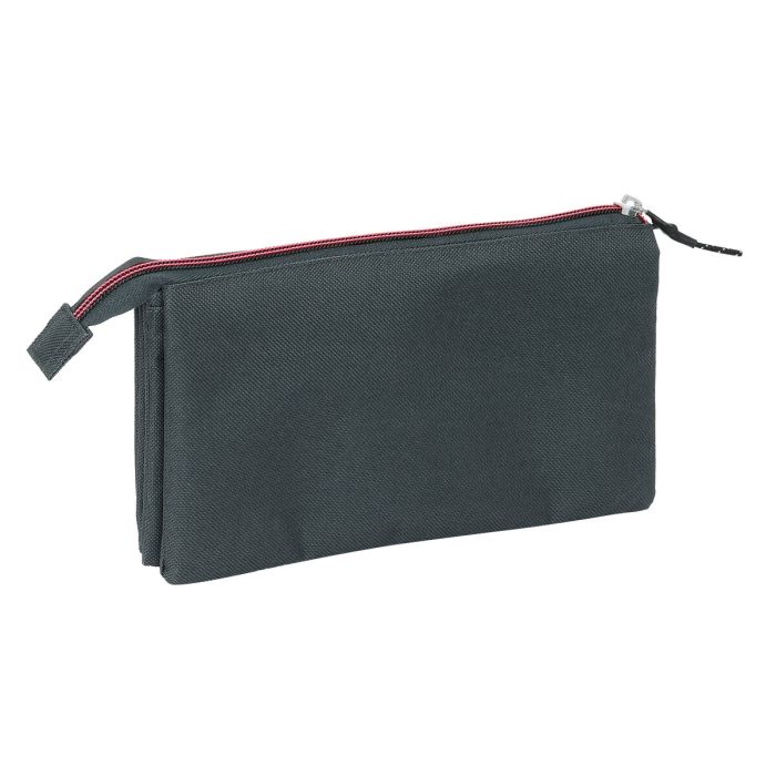 Trousse Fourre-Tout Triple Kings League Kunisport Gris 22 x 12 x 3 cm 2 Trousse Fourre-Tout Triple Kings League Kunisport Gris 22 x 12 x 3 cm 2