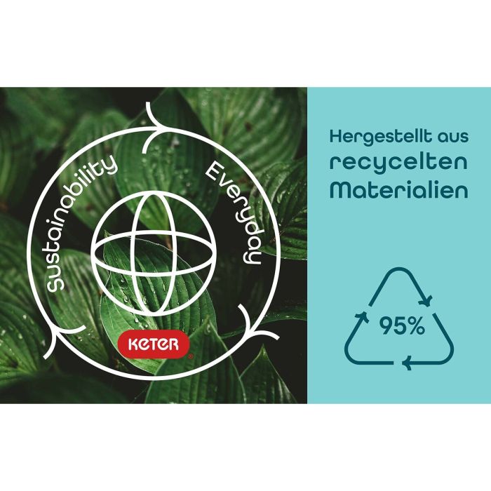 Chaise longue Allibert by KETER Daytona 195 x 65 x 25,5 cm Beige 1