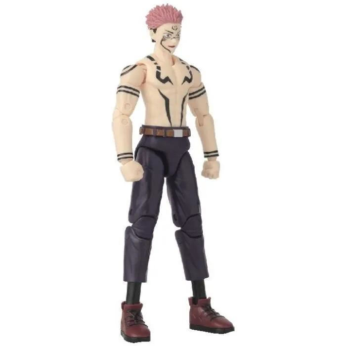 Bandai Anime Heroes Jujutsu Kaisen Figurine 36988 - Ryomen Sukuna en uniforme 17 cm avec 16 points d'articulation Bandai Anime Heroes Jujutsu Kaisen Figurine 36988 - Ryomen Sukuna en uniforme 17 cm avec 16 points d'articulation