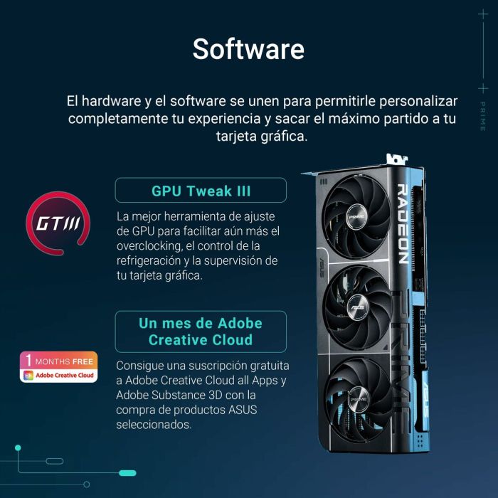 Carte Graphique Asus 90YV0L71-M0NA00 radeon rx 9070 xt 16 GB GDDR6 13