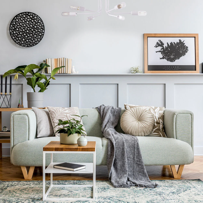 Lampe de Plafond "Adrian" SKD-P8002-RC Design Moderne Unique Personnalité Éclairage Chic 9