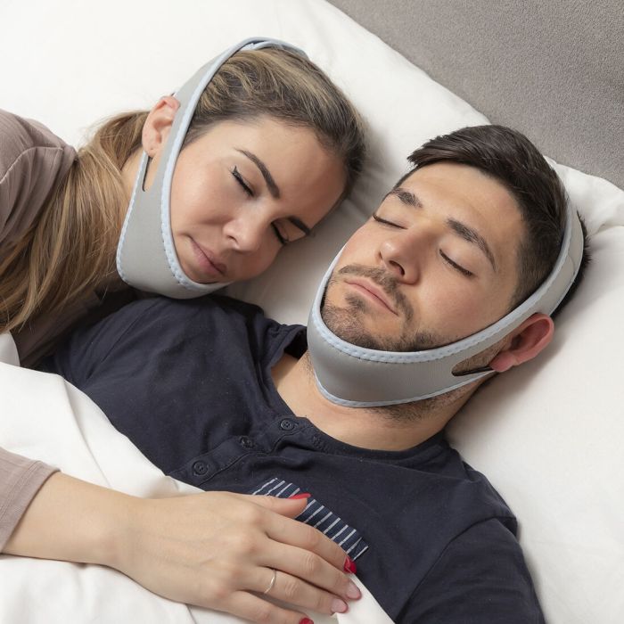 Bande Anti-ronflements Stosnore InnovaGoods 8 Bande Anti-ronflements Stosnore InnovaGoods 8