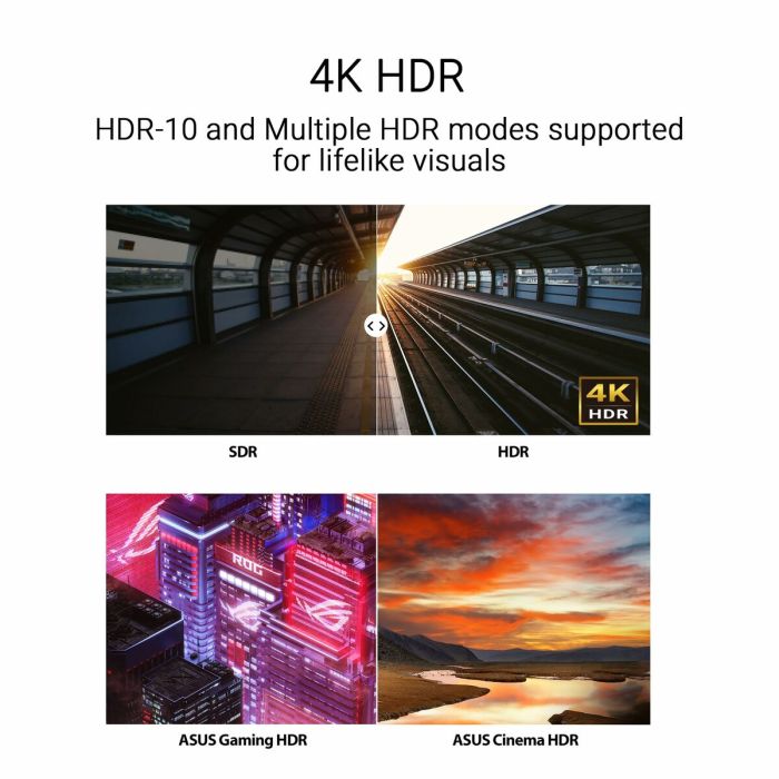 Monitor Gaming Asus 90LM09U3-B01170 4K Ultra HD 27" 12