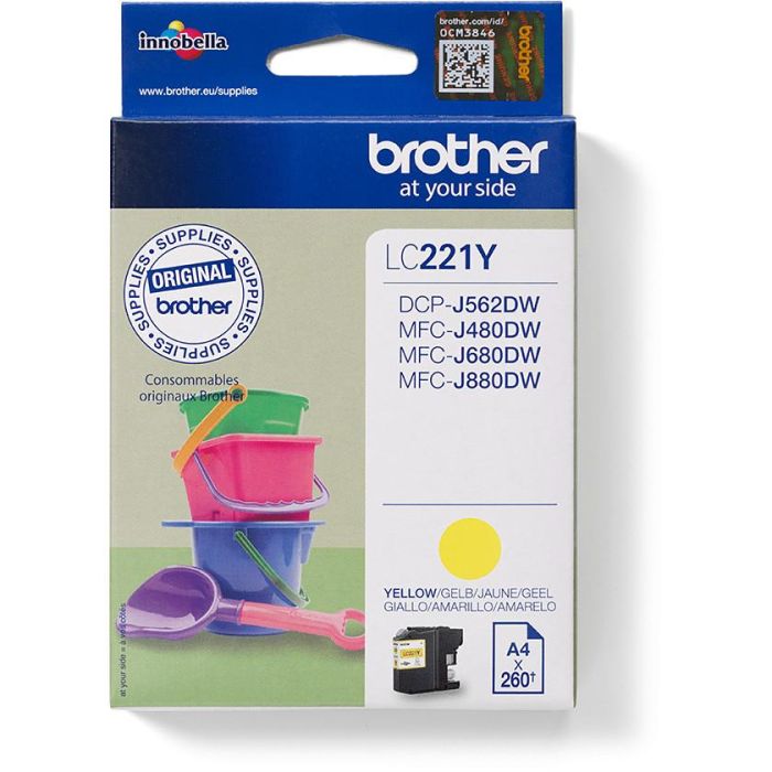 Brother LC221Y yellow 0 Brother LC221Y yellow 0