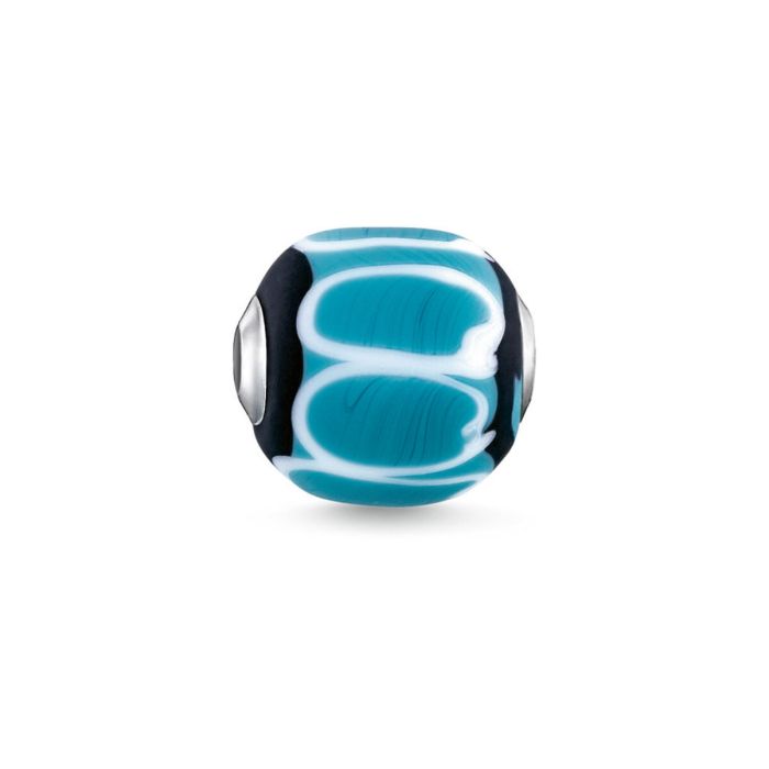 Perle de verre Femme Thomas Sabo SET0359-494-11-L2140 Turquoise 1,1 cm 0 Perle de verre Femme Thomas Sabo SET0359-494-11-L2140 Turquoise 1,1 cm 0