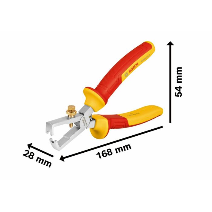 Pinces à dénuder les fils BOSCH 1000 V 160 mm 4
