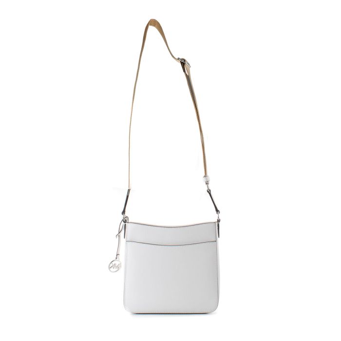 Sac à Bandoulière Michael Kors 35T4STVC5L-OPTIC-WHITE Blanc 22 x 20 x 7 cm 2