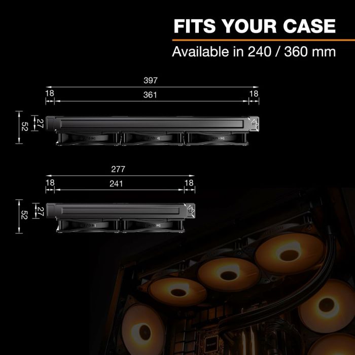 Kit de refroidissement liquide Be Quiet! 1