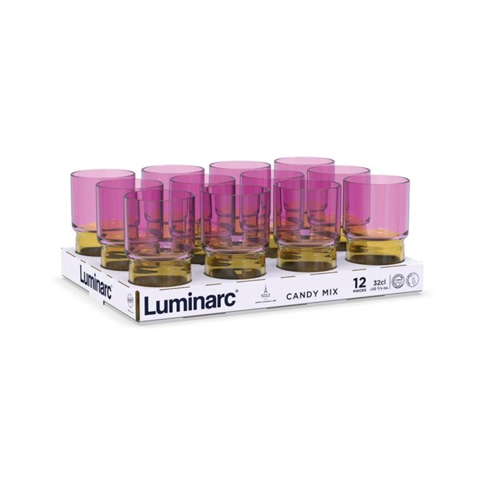 Vaso Alto Vidrio Candy Mix Luminarc 32 cL 5 Vaso Alto Vidrio Candy Mix Luminarc 32 cL 5