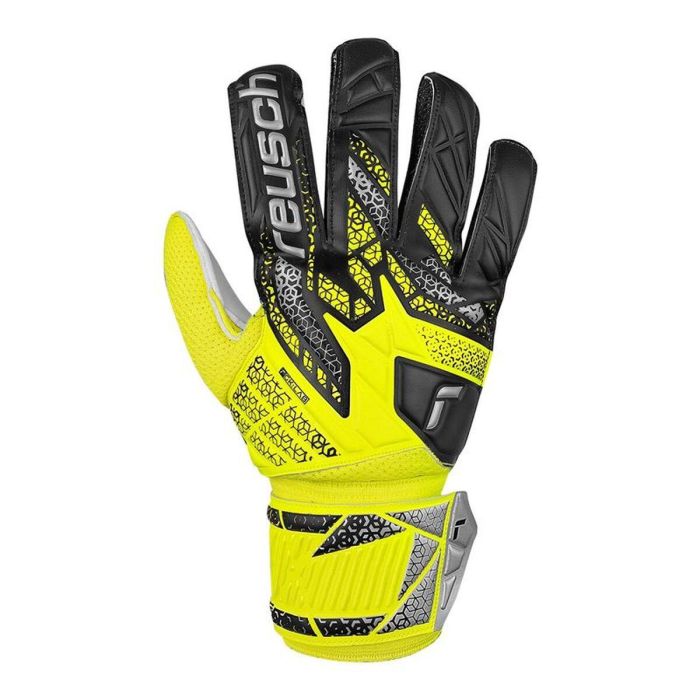 Gants de Gardien de But Reusch Attrakt Solid safe Jaune Adultes 4