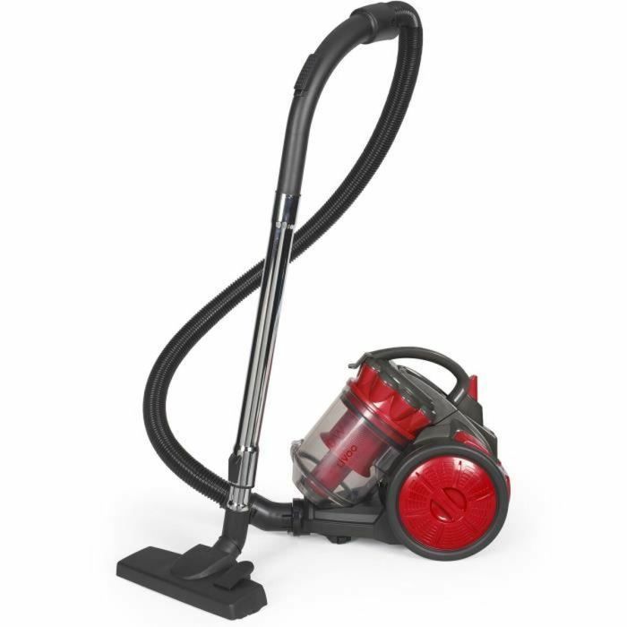 Livoo DOH136R Aspirateur sans sac 700W 3L Rouge/Gris