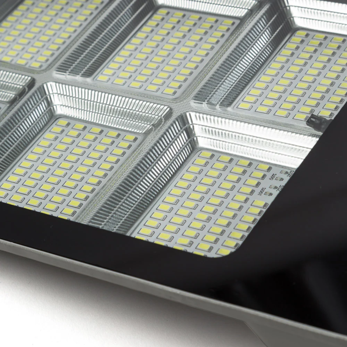 BX3 LIGHT BX3-SLABS200W-CW Luminaire solaire LED 200W 10000 lm, IP65, 6000K, detecteur de mouvement, pour eclairage exterieur autonome