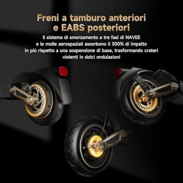 Trottinette Électrique Navee SNAVST3 Noir 25 km/h 4 Trottinette Électrique Navee SNAVST3 Noir 25 km/h 4