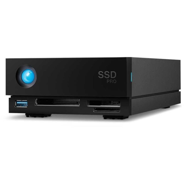 LACIE 1big Dock SSD Pro 4TB Thunderbolt 3 USB 3.1 8,9cm 3,5Zoll fuer MAC & PC - grau 8