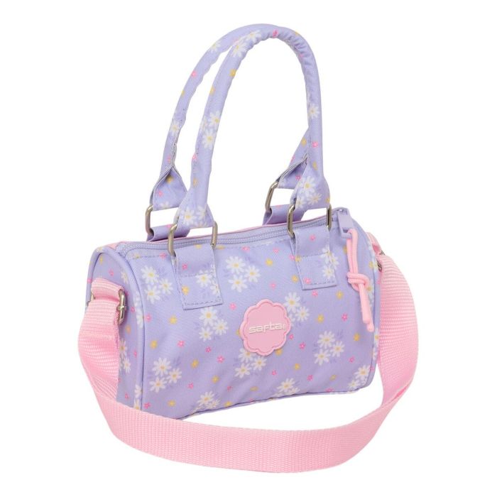 Sac à Bandoulière Safta Bouquet Rose Lila 2