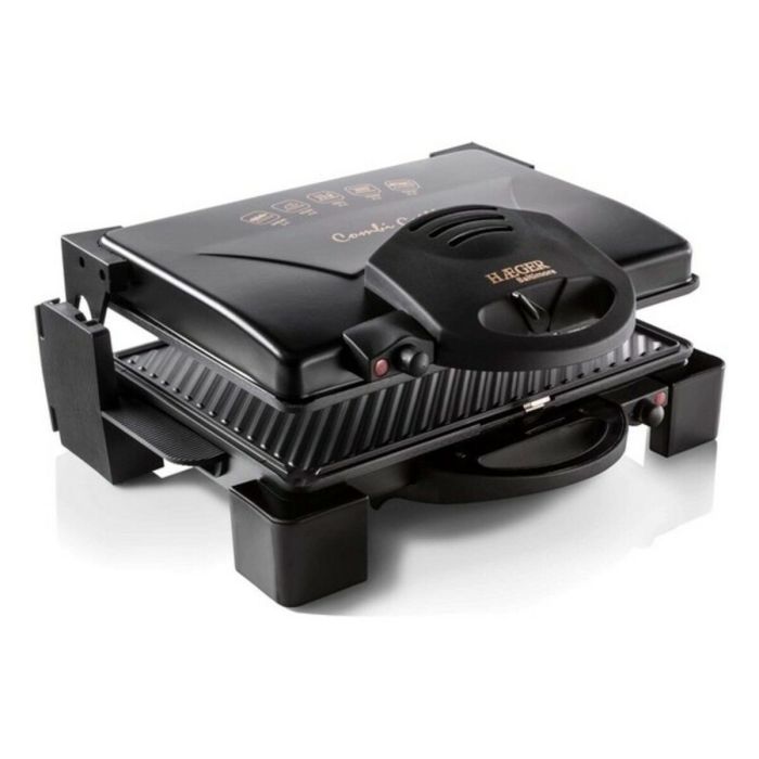 Grill Haeger GR-190.008A 1900W Noir Acier inoxydable 7 Grill Haeger GR-190.008A 1900W Noir Acier inoxydable 7