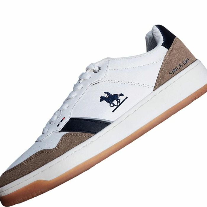 Chaussures casual U.S. Grand Polo Ginnica Mix Blanc 1