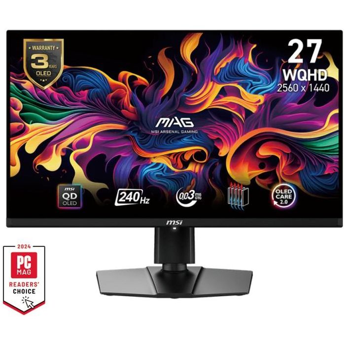 27"(68.6cm)TFT MSI MAG 271QPXDE QD-OLED E2 1 27"(68.6cm)TFT MSI MAG 271QPXDE QD-OLED E2 1