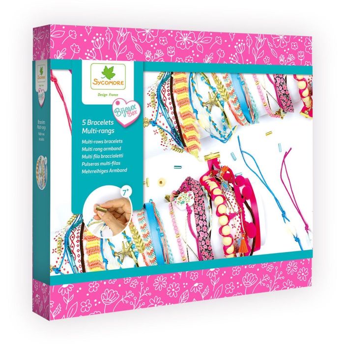 Atelier de bijoux - SYCOMORE - Bracelets multi-rangs - Des 7 ans 0 Atelier de bijoux - SYCOMORE - Bracelets multi-rangs - Des 7 ans 0