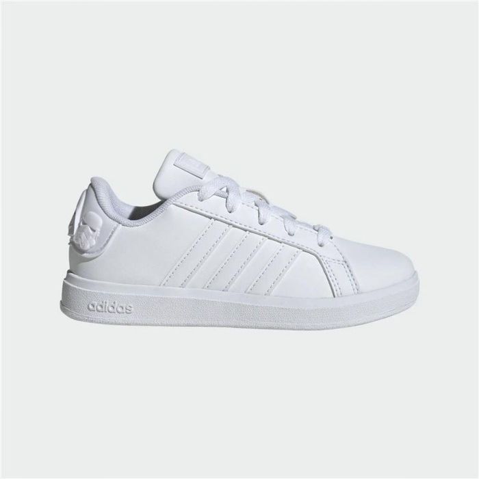 Chaussures de Sport pour Enfants Adidas Star Wars Grand Court 2.0 K Blanc 7 Chaussures de Sport pour Enfants Adidas Star Wars Grand Court 2.0 K Blanc 7