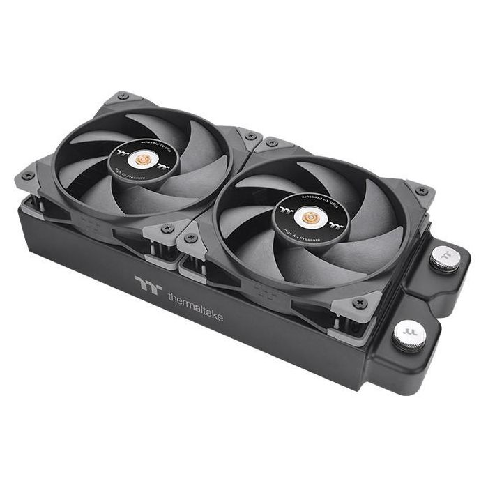 120mm Thermaltake GT12 PC Cooling Fan TT Premium Edition Black - 1 Pack 3