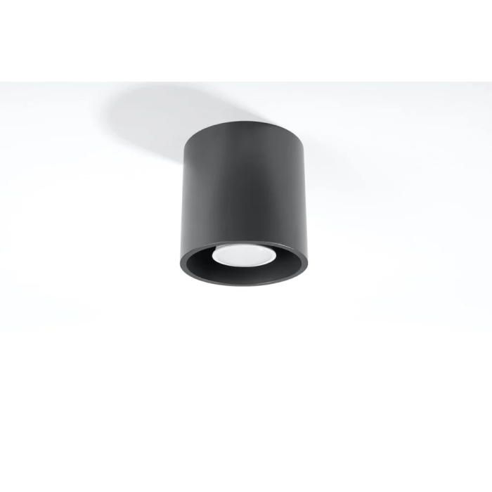 Orbis Lampe de Plafond Orbis SOL-SL.0021 Cylindrique Noir Gris Blanc Design Moderne Orbis Lampe de Plafond Orbis SOL-SL.0021 Cylindrique Noir Gris Blanc Design Moderne