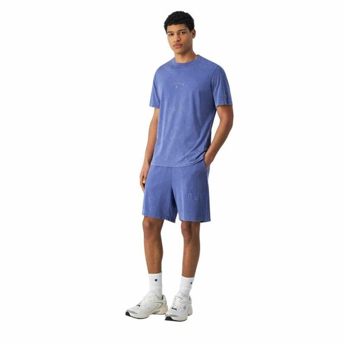 T-shirt à manches courtes homme Champion Champion SS Svb Bleu Indigo 2XL 3