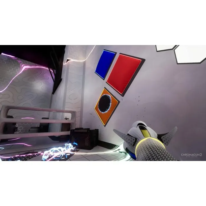 Just For Games ChromaGun 2 : Dye Hard - Jeu vidéo de réflexion et d'action en couleur pour PlayStation 5 (PS5)