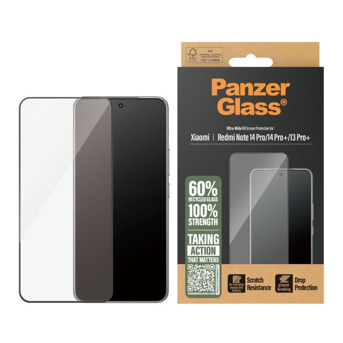 Protection pour téléphone portable PanzerGlass Redmi Note 14Pro 14Pro+ 13Pro+ Transparent Xiaomi 2 Protection pour téléphone portable PanzerGlass Redmi Note 14Pro 14Pro+ 13Pro+ Transparent Xiaomi 2