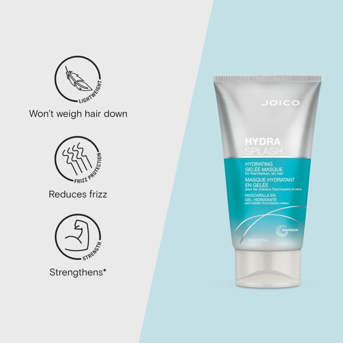 Masque pour cheveux Joico HYDRA SPLASH 150 ml 4 Masque pour cheveux Joico HYDRA SPLASH 150 ml 4