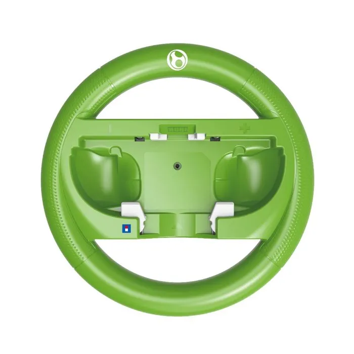 Hori Volant de Course Nintendo Switch 2 Mario Kart World Joy-Con Officiel, Motif Yoshi Vert