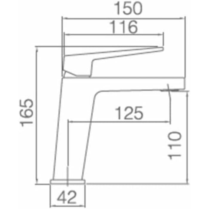 Mitigeur Imex BDAR025-1 Laiton 1 Mitigeur Imex BDAR025-1 Laiton 1
