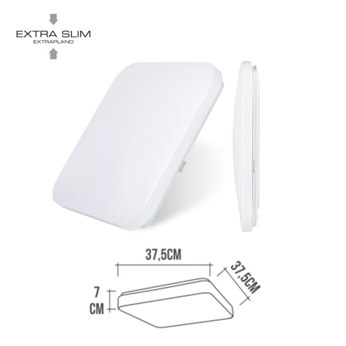 Applique plafond LED EDM 32526 F 100 W 24 W (6500 K) 2 Applique plafond LED EDM 32526 F 100 W 24 W (6500 K) 2